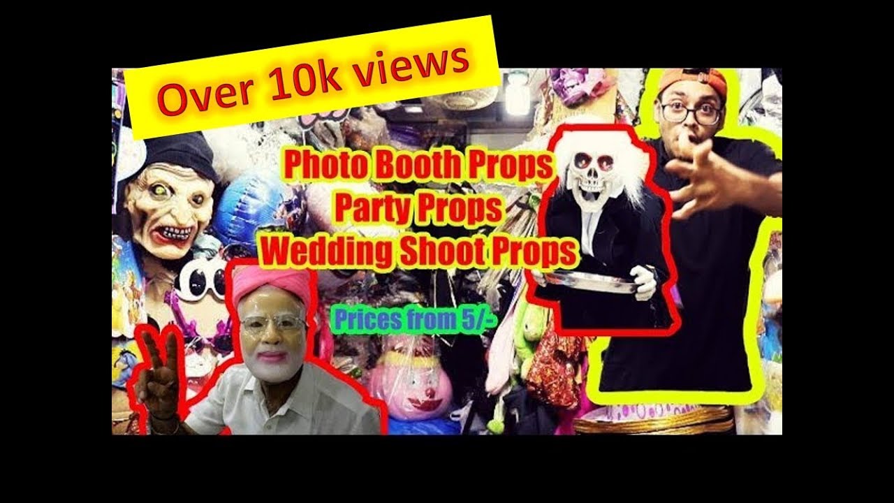 Party Props Market 🔥🔥 | Sadar Bazar, Delhi