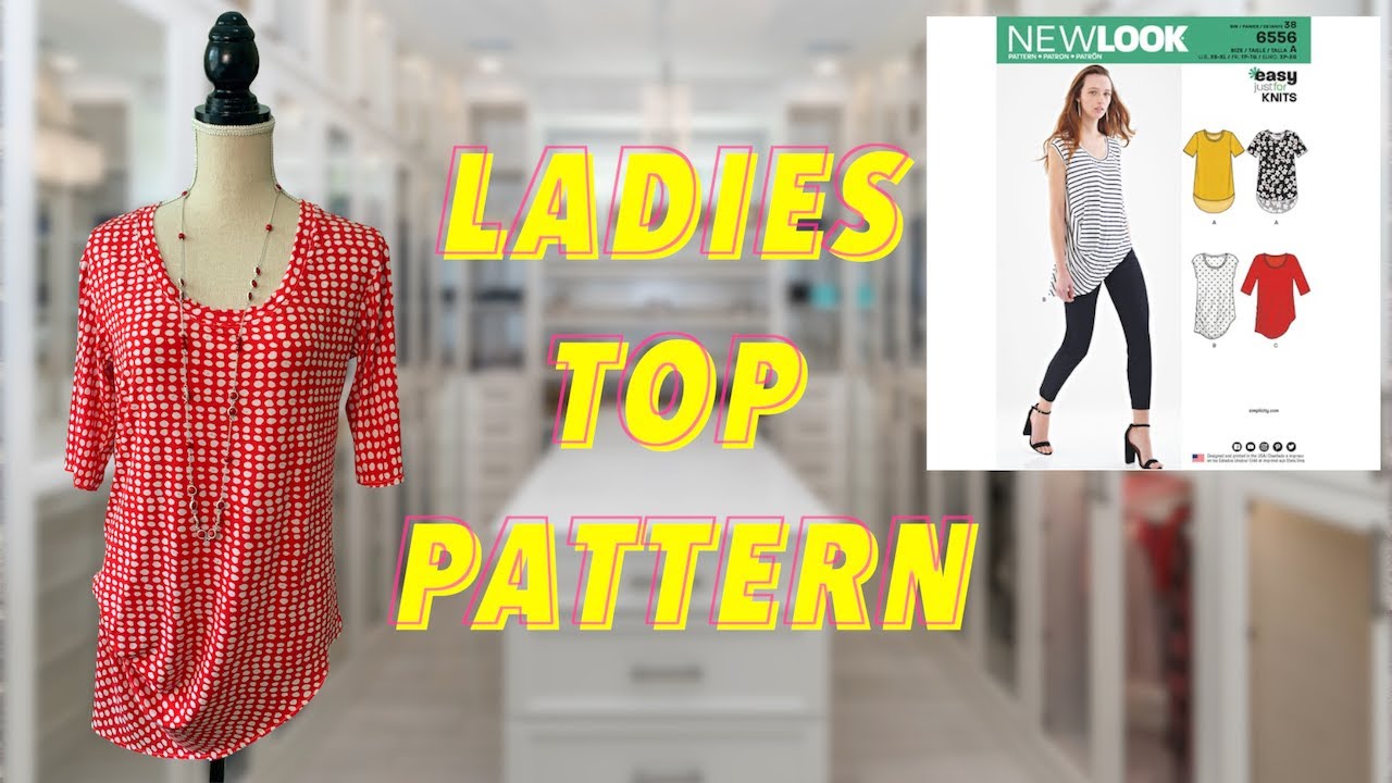 Ladies Top Pattern | The Sewing Room Channel