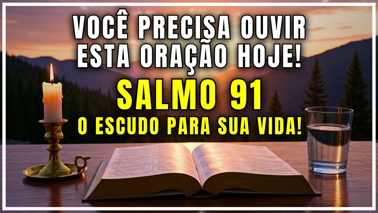 SALMO 91 A ORAÇÃO MAIS PODEROSA PARA A SUA PROTEÇÃO HOJE | Oração do Dia | Oração de Proteção