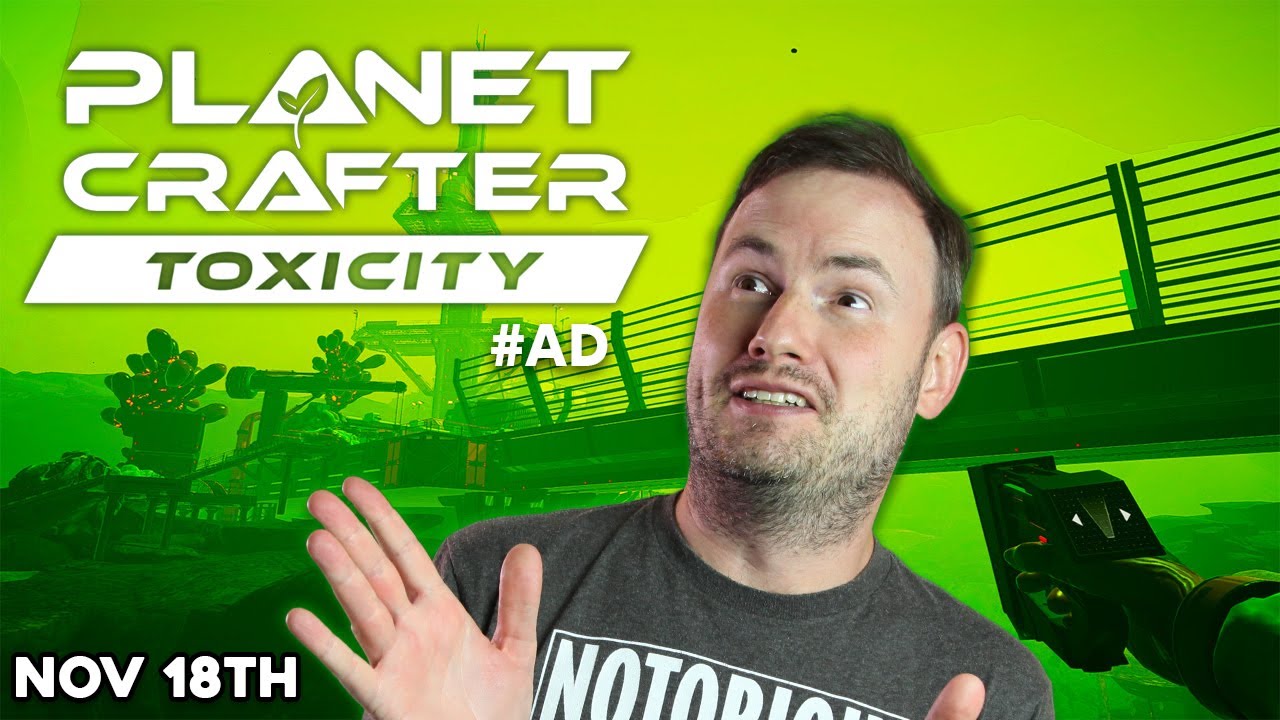 Checking out Planet Crafter TOXICITY DLC with HatFilms! !toxicity #ad