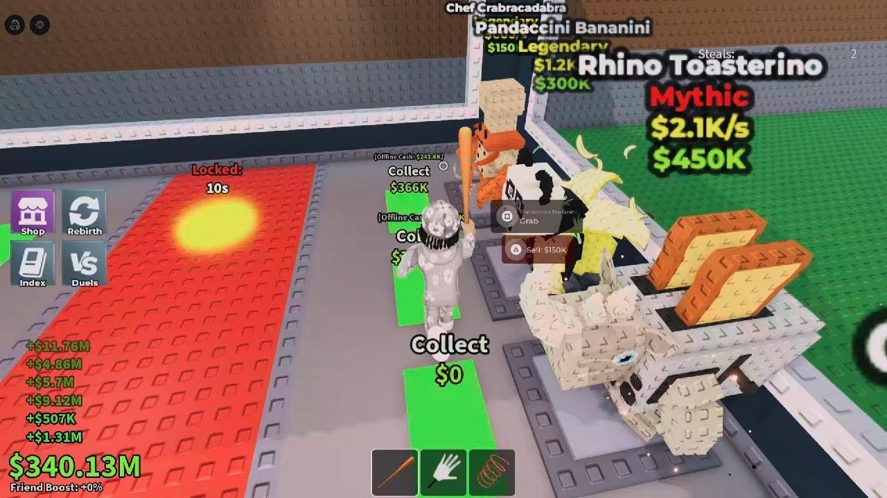 Roblox steal a brainrot
