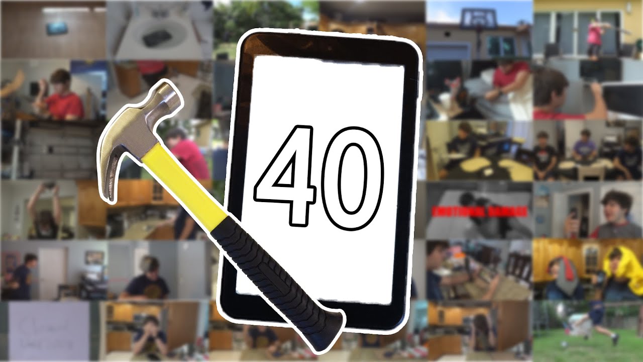 40 Ways to Break a Tablet