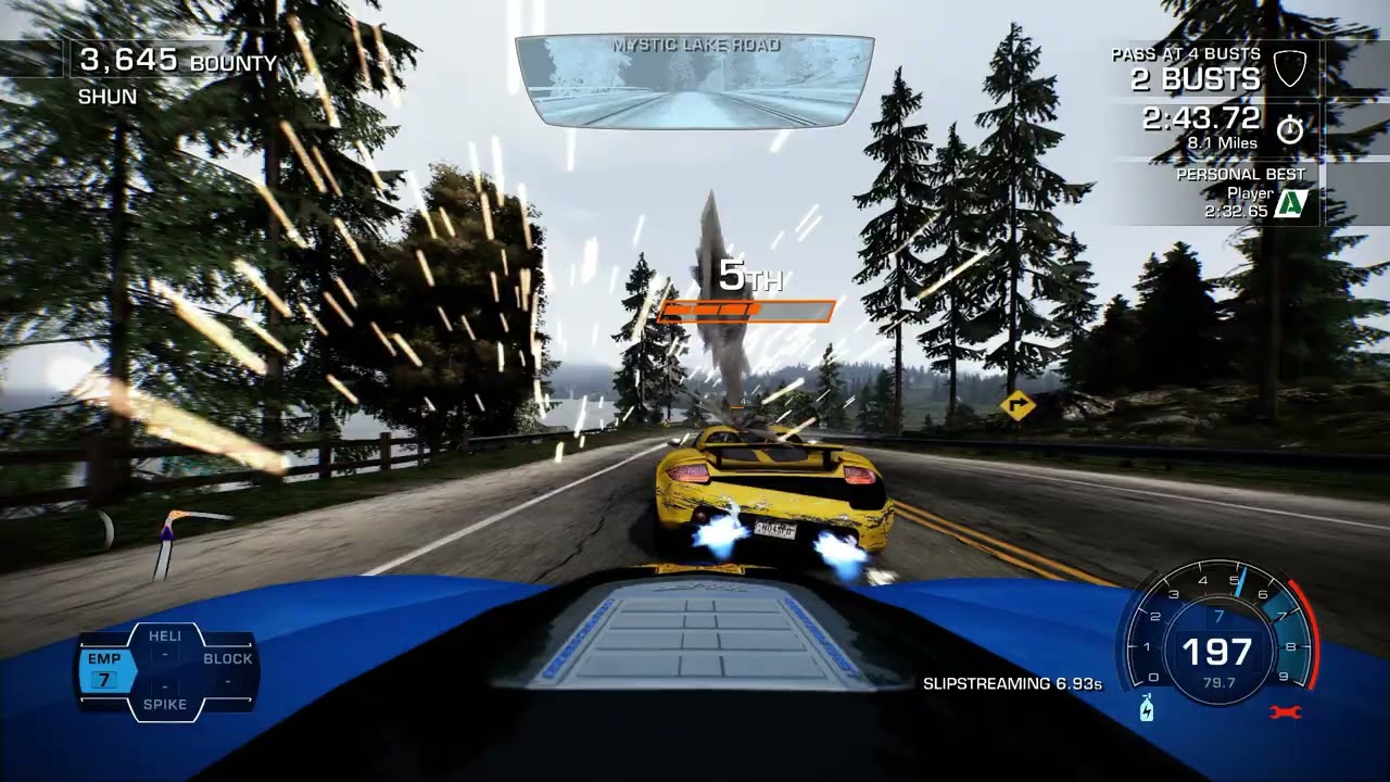 Need For Speed Hot Pursuit Remastered CORVETTE ZR1 CHARGED ATTACK