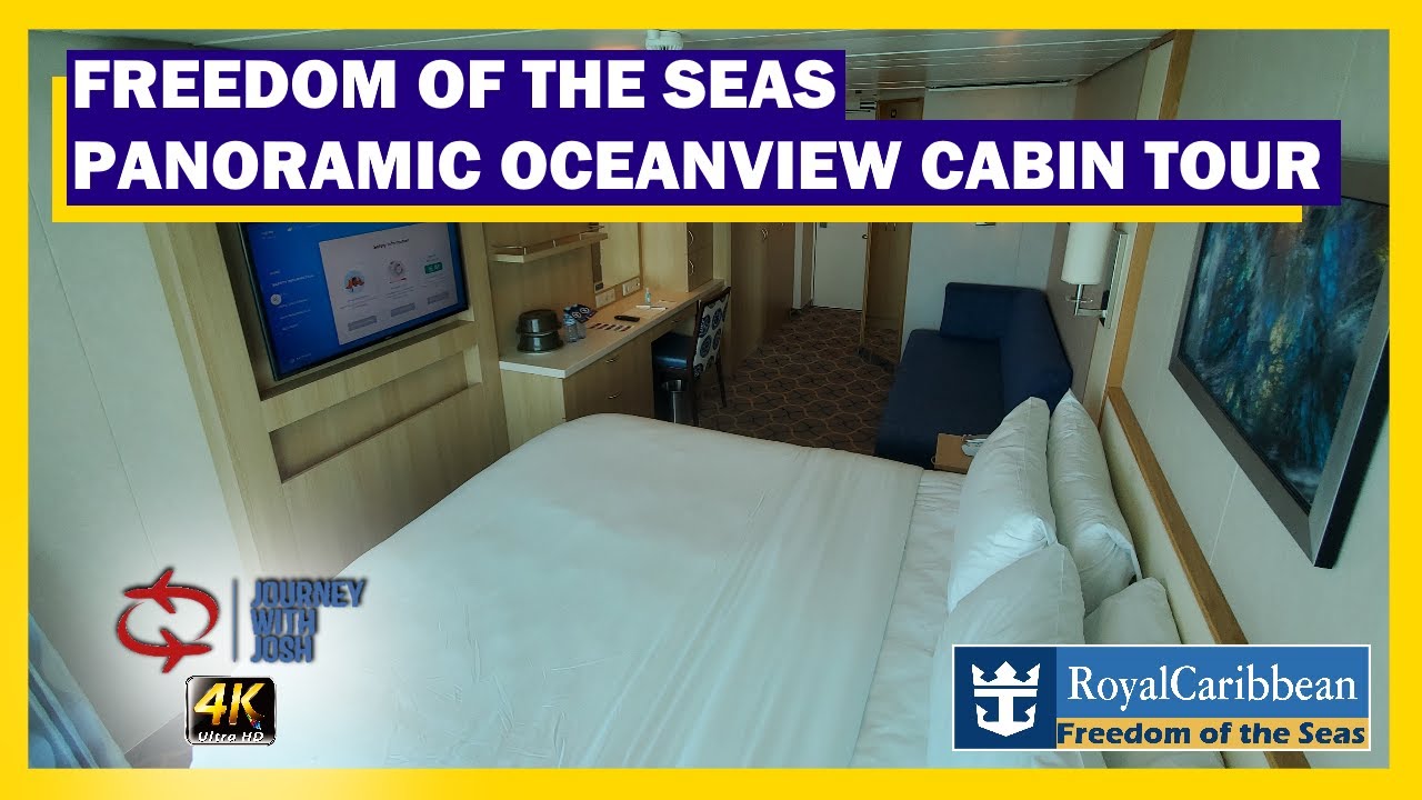 Freedom of the Seas | Royal Caribbean | Экскурсия в каюте 1868 года с панорамным видом на океан