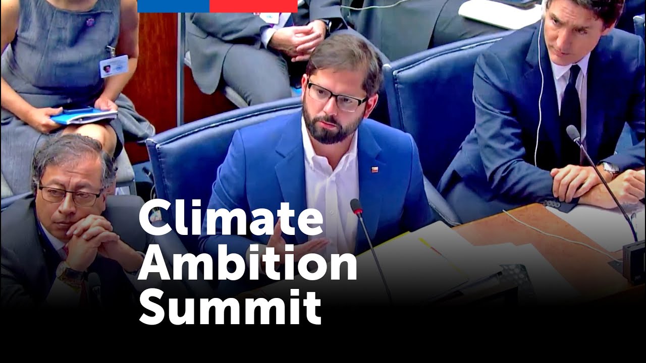 Climate Ambition Summit de #AGNU78: Discurso completo del Presidente Gabriel Boric