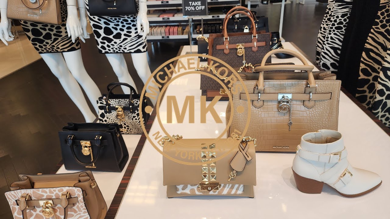 MICHAEL KORS OUTLET STORE NEW COLORS GORGEOUS BAGS CLEARANCE SALE 7O+20% OFF‼️SHOPWITHME!!