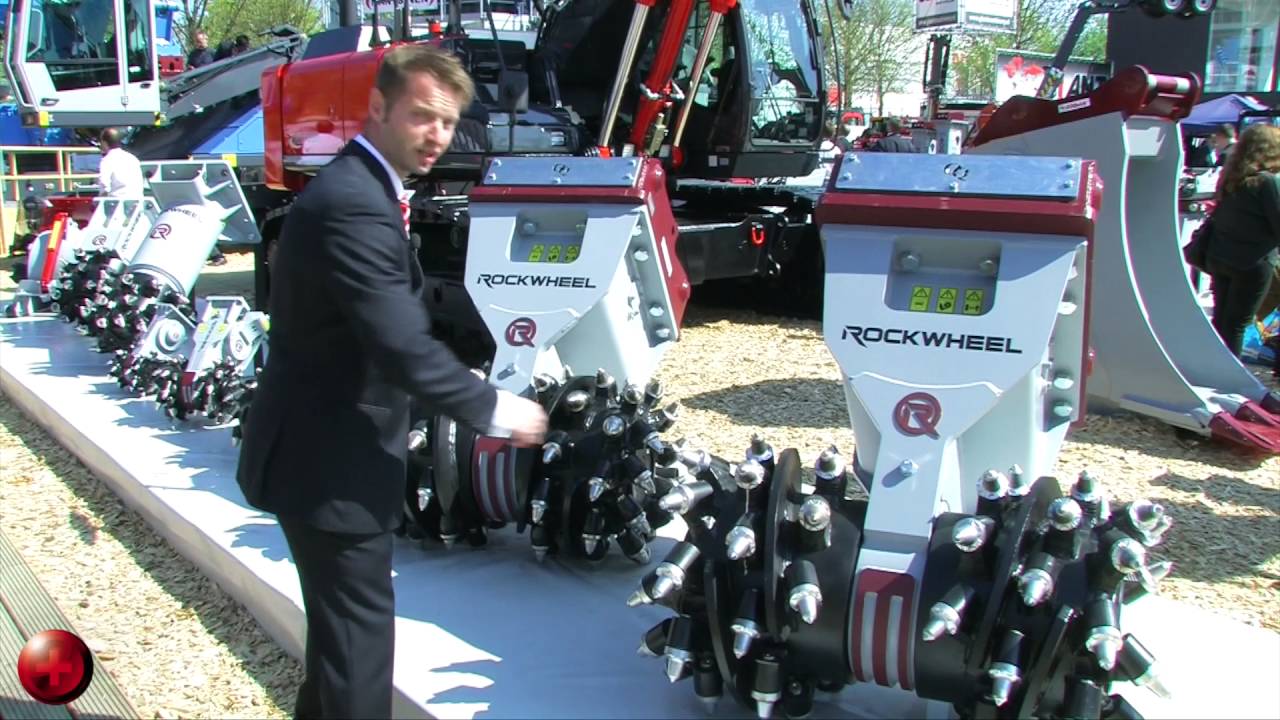 Anbautechnik: Rockwheel Anbaufräsen