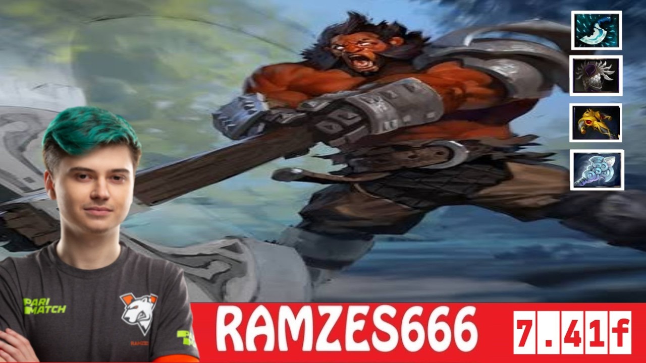 [DOTA 2] RAMZES666 AXE [OFFLANE] [7.41f]