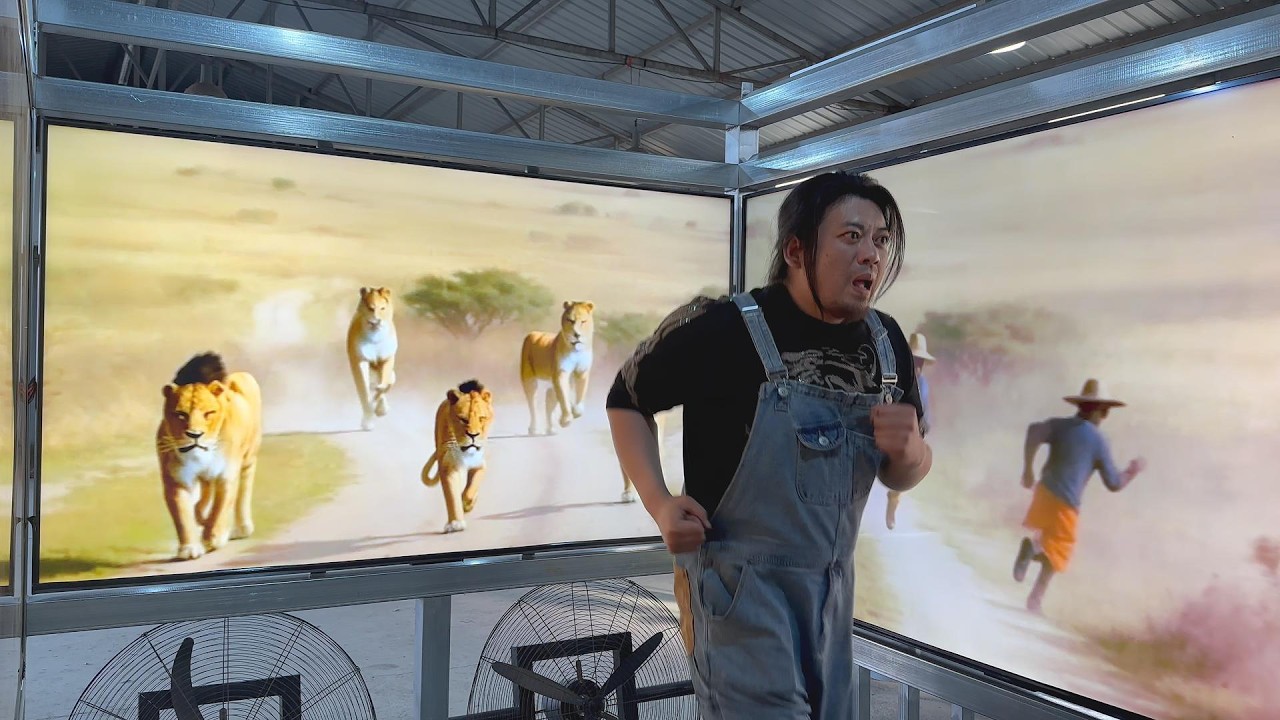 ENG)自製全新豪華沉浸式牢籠跑步機！Handmade New Super Large Immersive Cage Treadmill【手工耿Handy Geng】