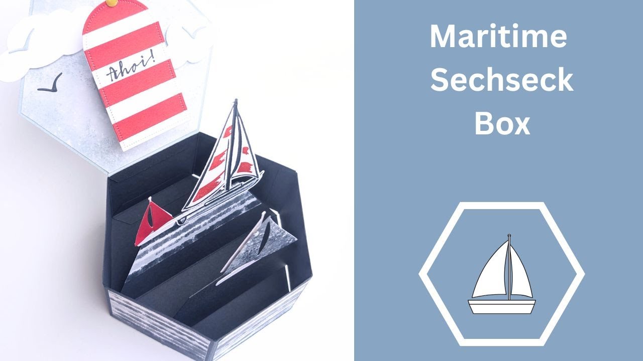 Maritime Sechseckbox | Segeltörn ins Glück