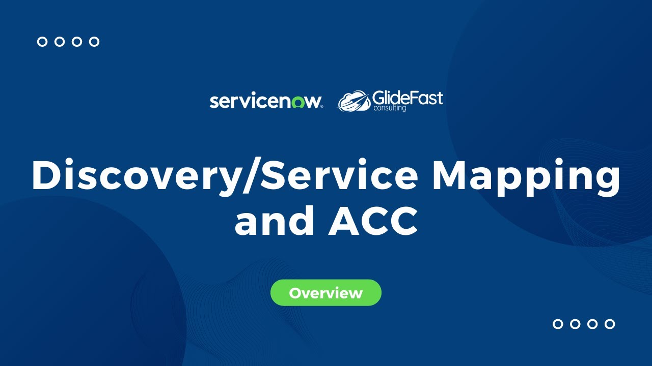 Картографирование открытий/услуг и ACC в ServiceNow | Разделите богатство