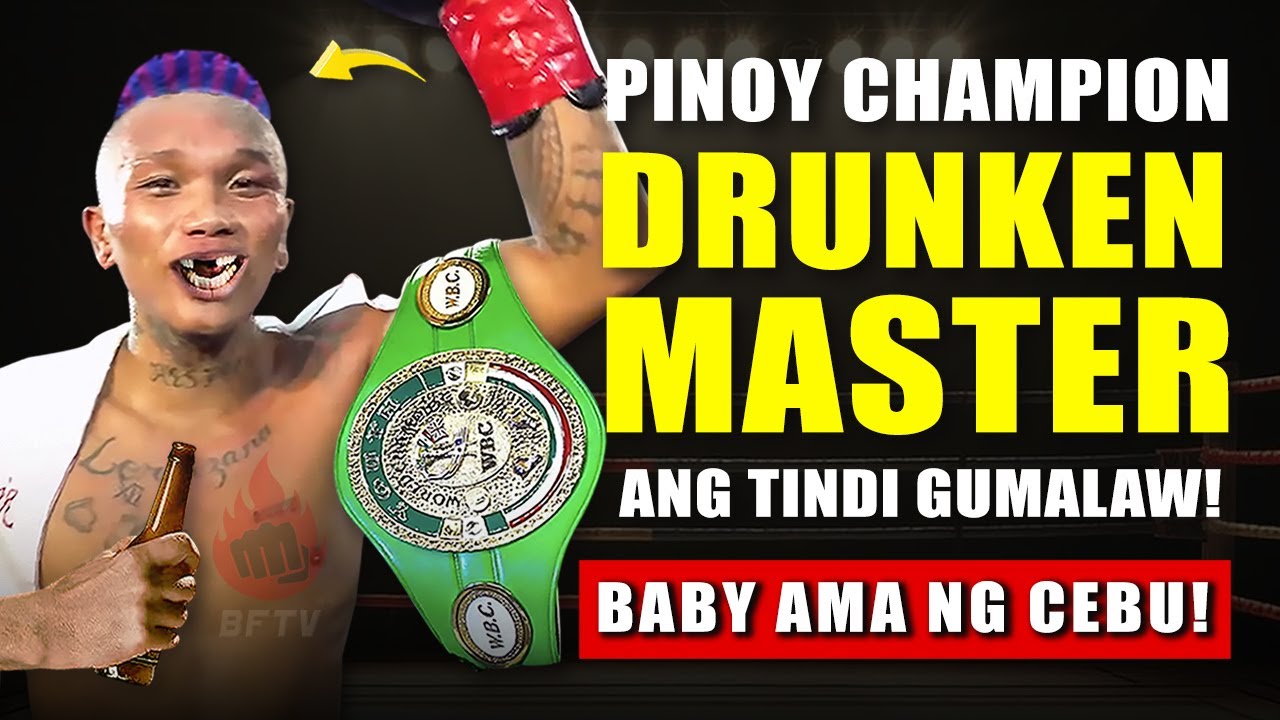 PINOY BOXER Mala DRUNKEN MASTER! Sobrang Kakaiba ang STYLE! Knockout ang Inabot! (Latest 2025)