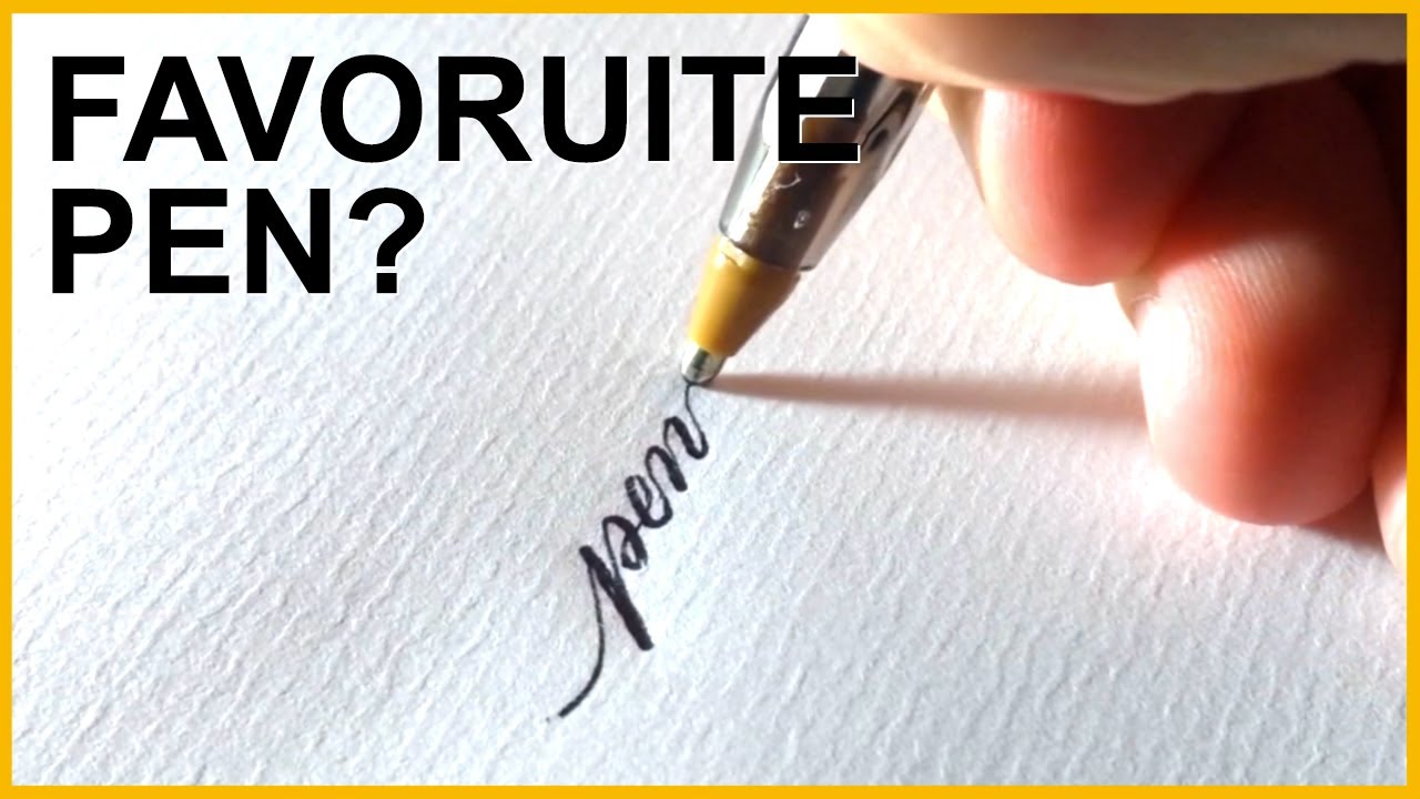 10 CALLIGRAPHERS WRITING THEIR FAVOURITE PEN TO WRITE | CALLIGRAPHY MASTERS