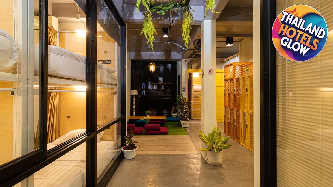 Khaosan Social Capsule Hostel | Bangkok, Thailand | Hotel Review 🏩