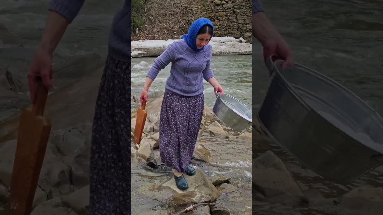 Unbreakable Woman Prepares for Easter in Freezing River | Holy Week 2026 💪
