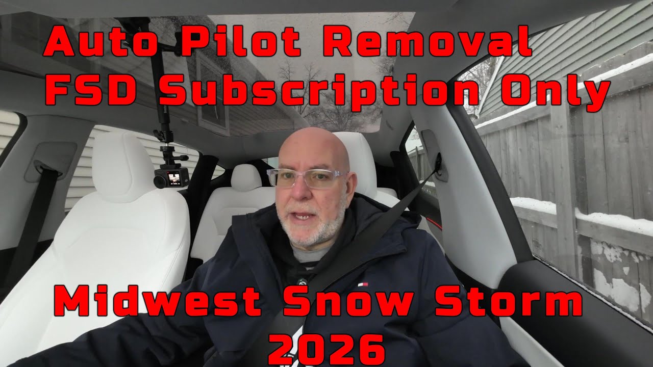 Snow Storm - Let's Have a Talk - Losing Auto Pilot and FSD Subscription Only