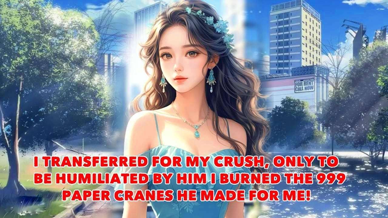 I Transfered For My Crush,Only to Be Humiliated by Him—I Burned the 999 Paper Cranes He Made for Me!