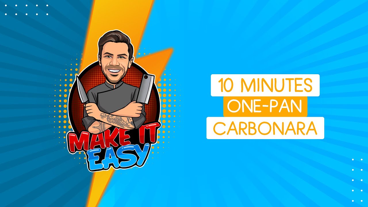 10 Minute One-Pan Carbonara | Make It Easy | Akis Petretzikis