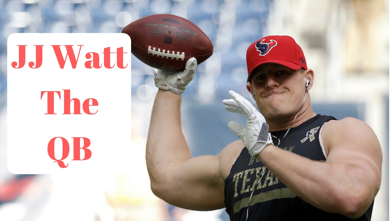 JJ WATT THE QB!!! Madden 17 Career Mode!!