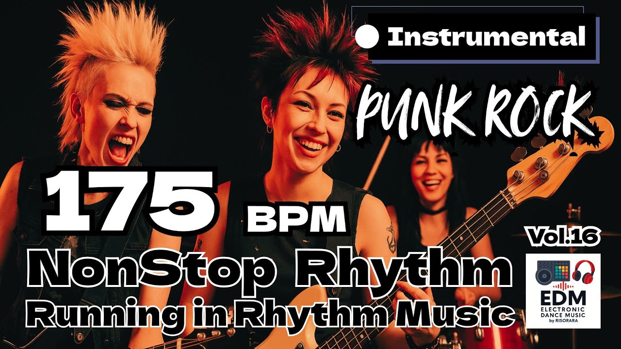 175 BPM 175: Keep the rhythm, switch tracks.,BPMMusic,RunningMusic,JoggingMusic,BPMPlaylist