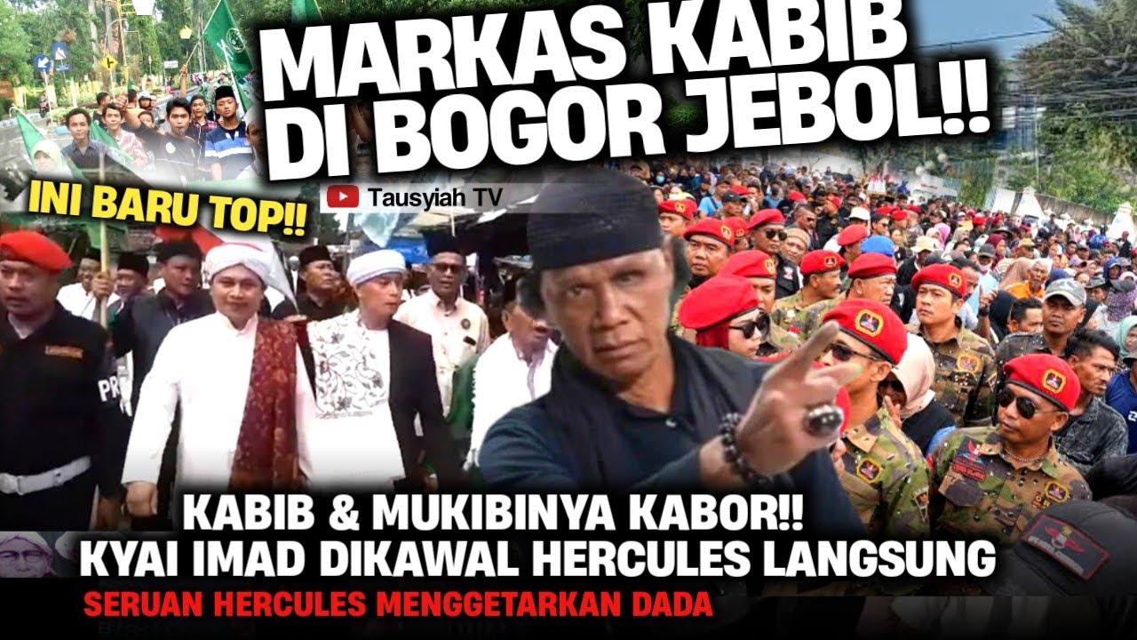 🔴MELEDAK!! KYAI IMAD JEBOL MARKAS KABIB BOGOR HERCULES & GRIB KAWAL KETAT SEMUA LSG CIUT...