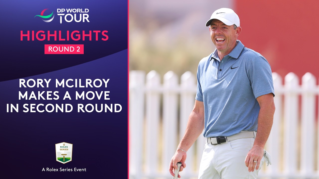 Round 2 Highlights | 2025 Abu Dhabi HSBC Championship