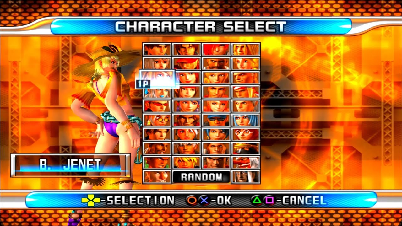 The King of Fighters 2006  (PS2) All Characters, Costumes Unlocked, intro & Gameplay #1 [4K]