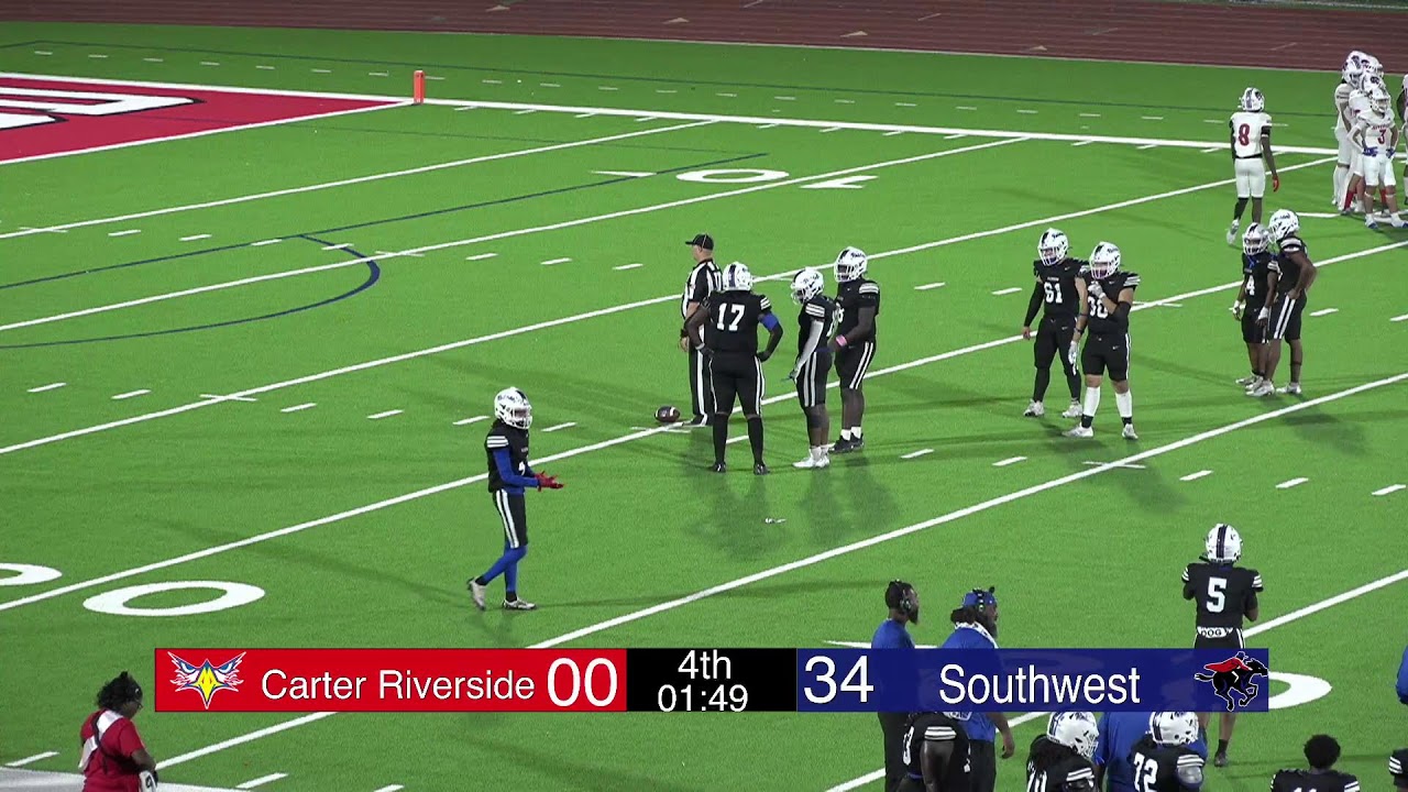 Carter Riverside vs Southwest Vasity Football
