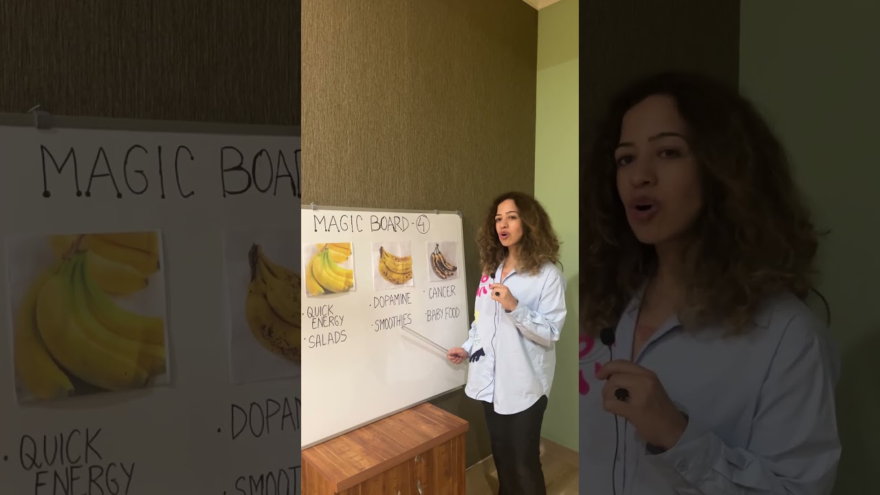 MAGIC BOARD 4 Ft. Sonia Narang #sonianarangsdietclinics #health #nutrition #bananas #recipe