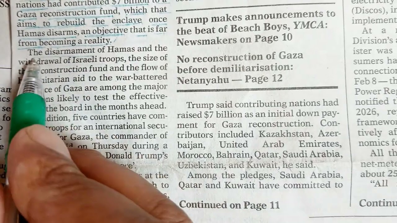 Today's Dawn News Articles Analysis/Newspaper Reading for English Improvement/Daily Current Affairs 