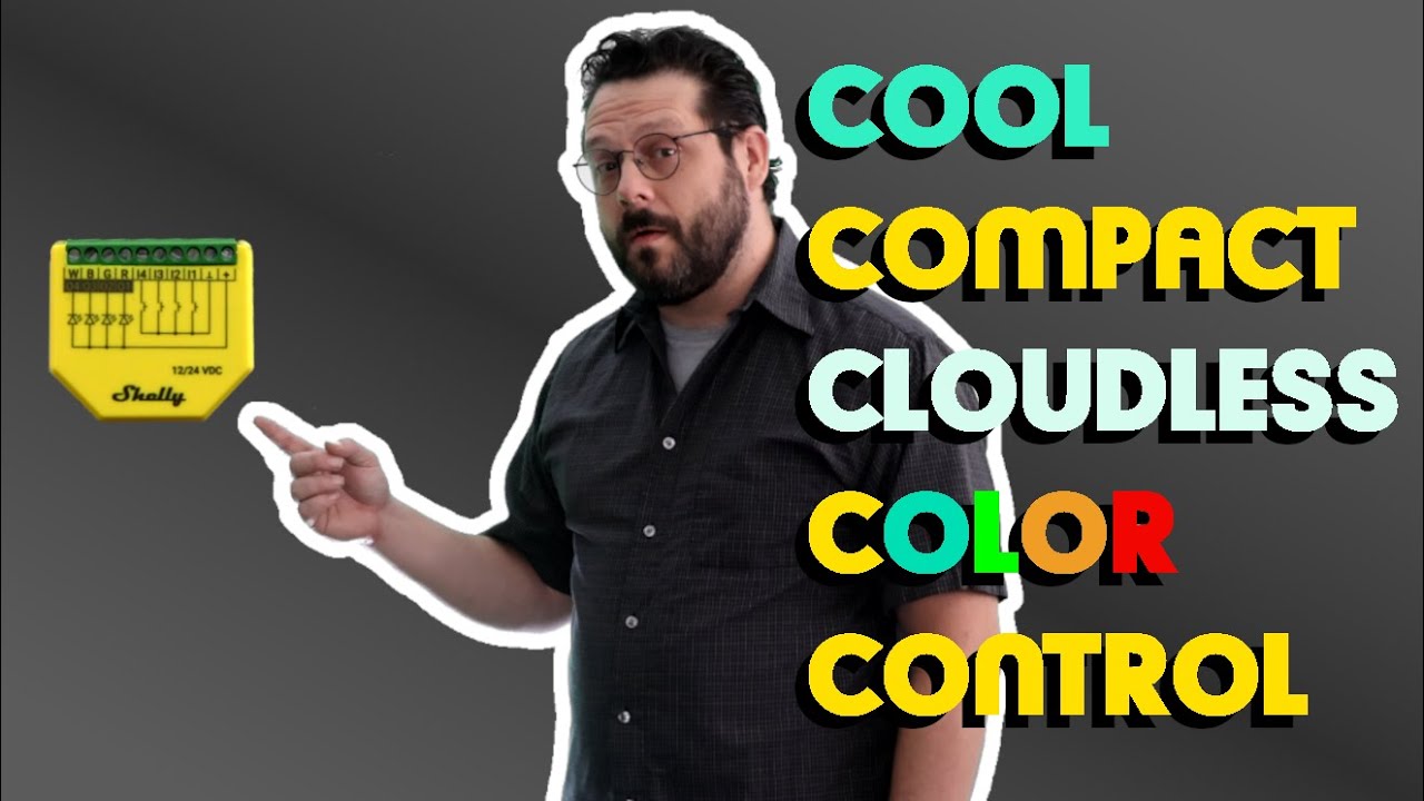 Shelly RGBW PM - The color of awesome.