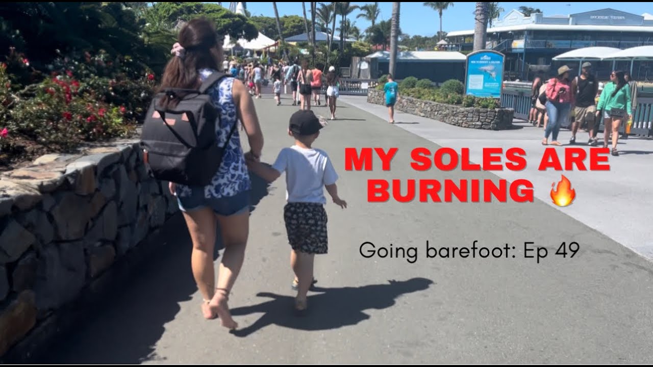 Going barefoot: Ep 49 | Sea world edition | Taking my son to his first ride