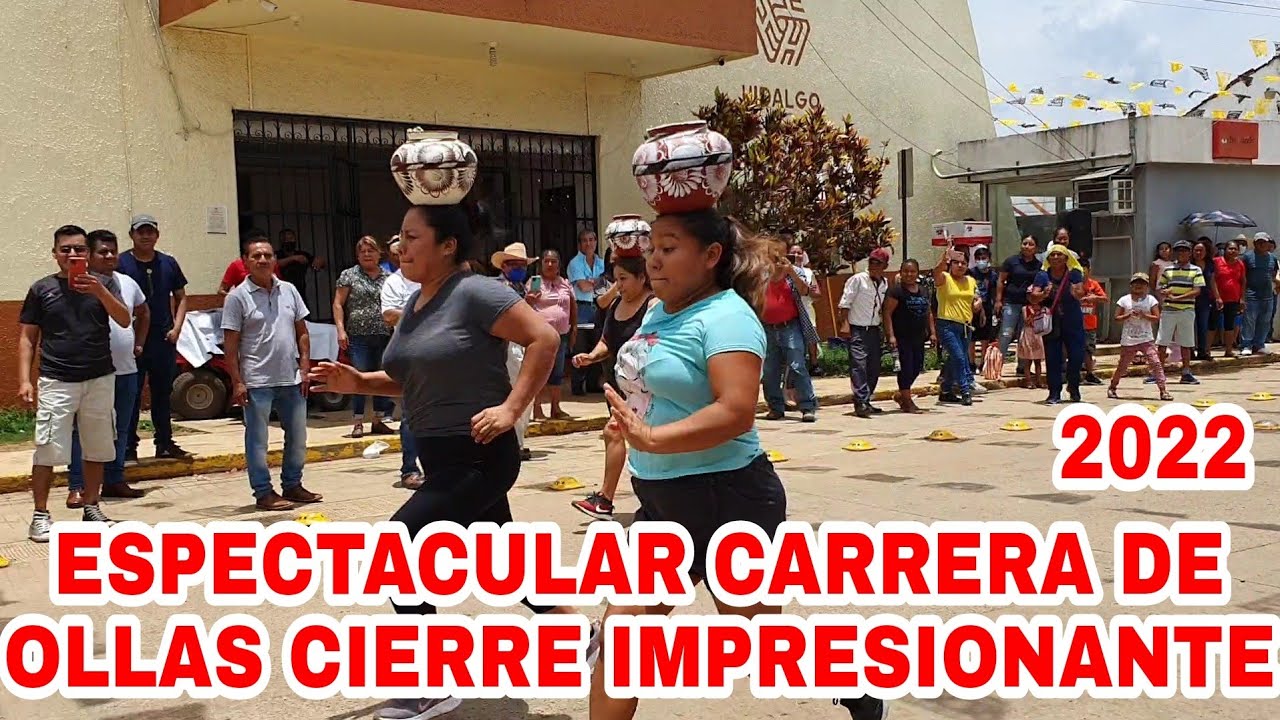 : ESPECTACULAR CARRERA DE OLLAS  2022  EN HUAUTLA HIDALGO  :