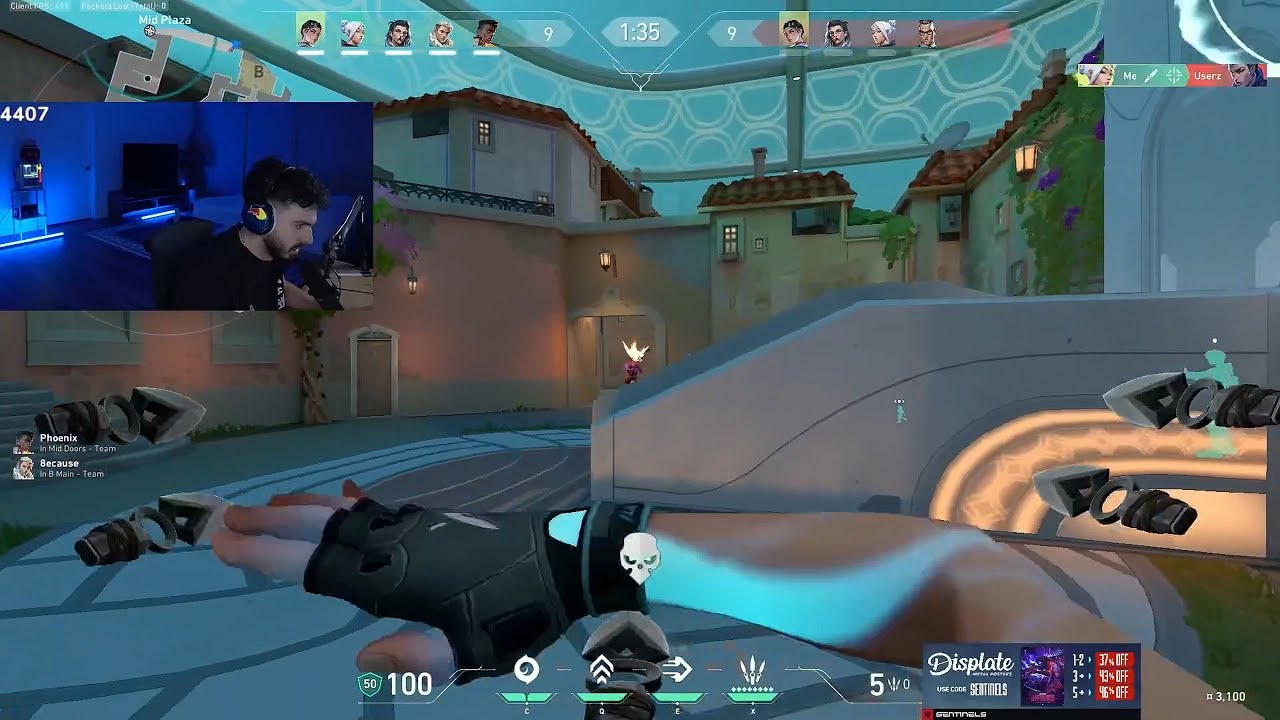 Джетт Перл! MVP! 29 убийств! SEN TARIK PRO JETT VALORANT GAMEPLAY FULL MATCH VOD