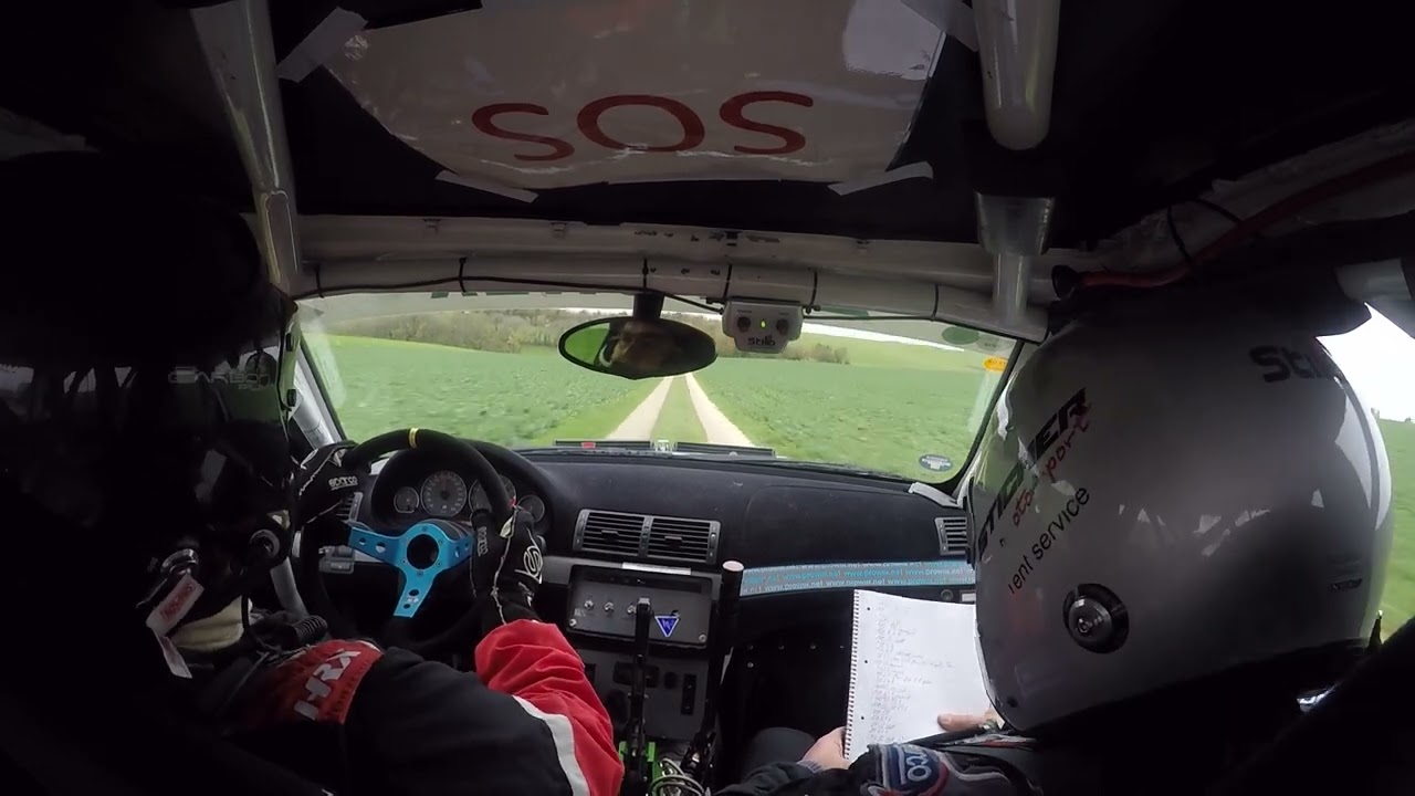 proWIN Racing Team BMW M3 Saarland Rallye 24 WP2 Steine an der Grenze