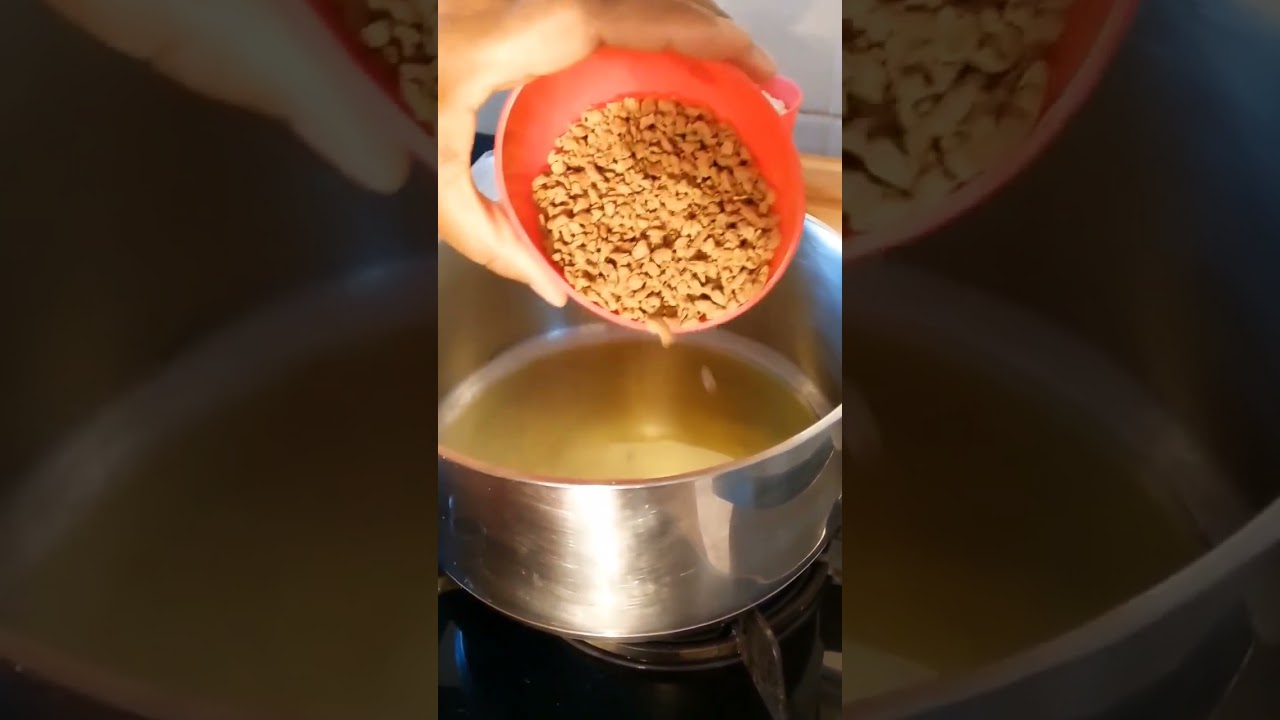 FAROFA DE SOJA #vegan #comida #explore #farofa# #receitas