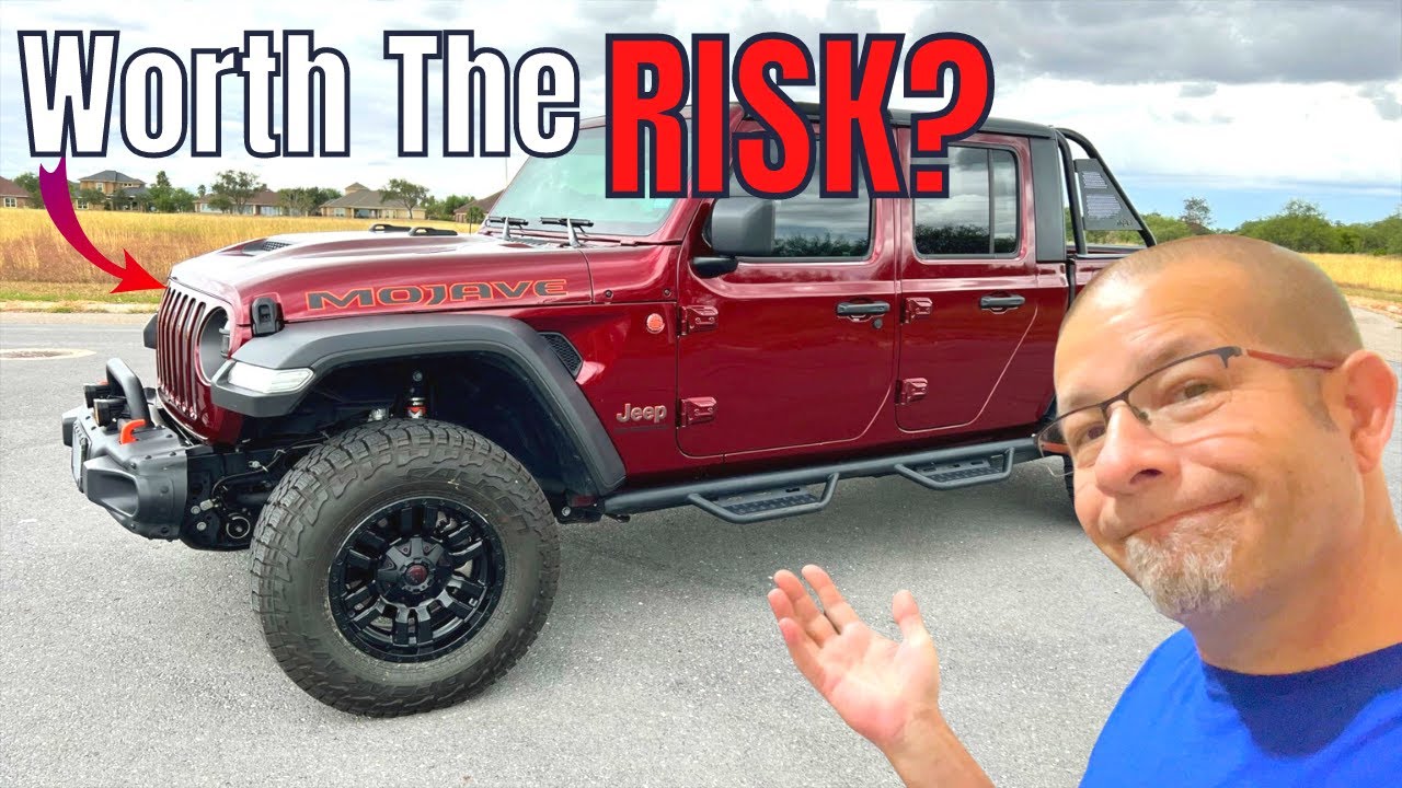 Когда вы покупаете Jeep Gladiator, вы рискуете