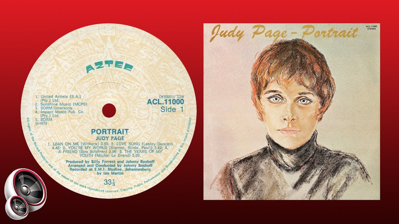 Judy Page - You're my world