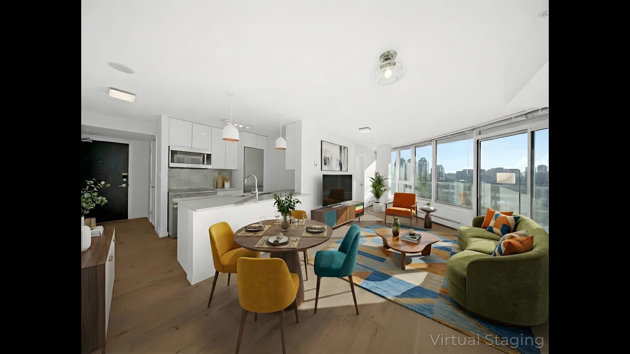 Investor Alert: Airbnb-Friendly Downtown Vancouver Condo with Views | 2 Bed + Den | Renovated