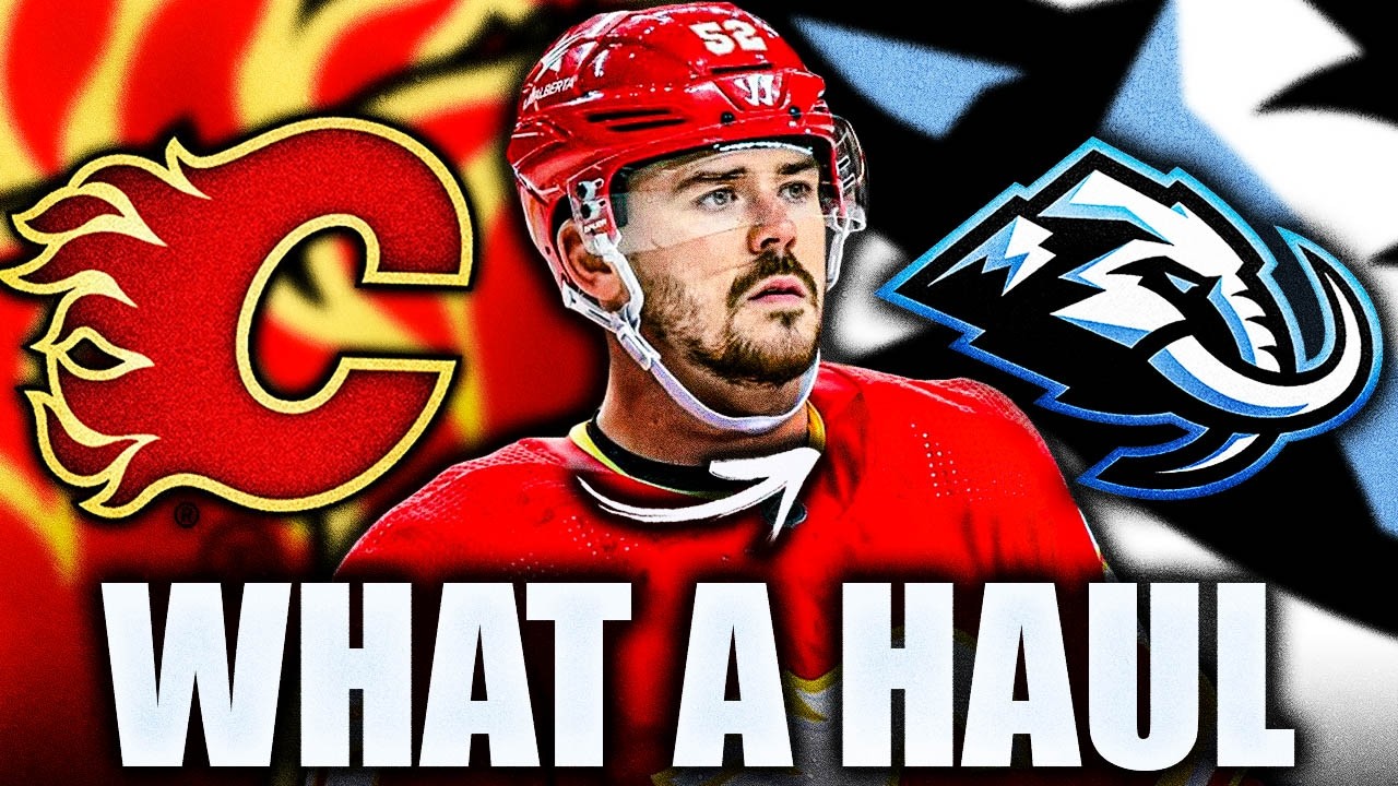 THE CALGARY FLAMES JUST GOT A HUGE HAUL: BLOCKBUSTER MACKENZIE WEEGAR TRADE TO THE UTAH MAMMOTH