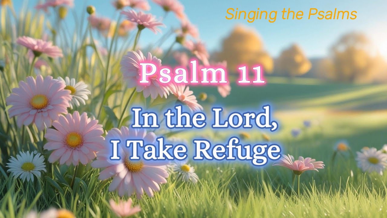 ✨ Psalm 11 (KJV) l In the Lord I Take Refuge | Bible Verse Song 🎶시편 11편 영어 찬양.Scripture Song,