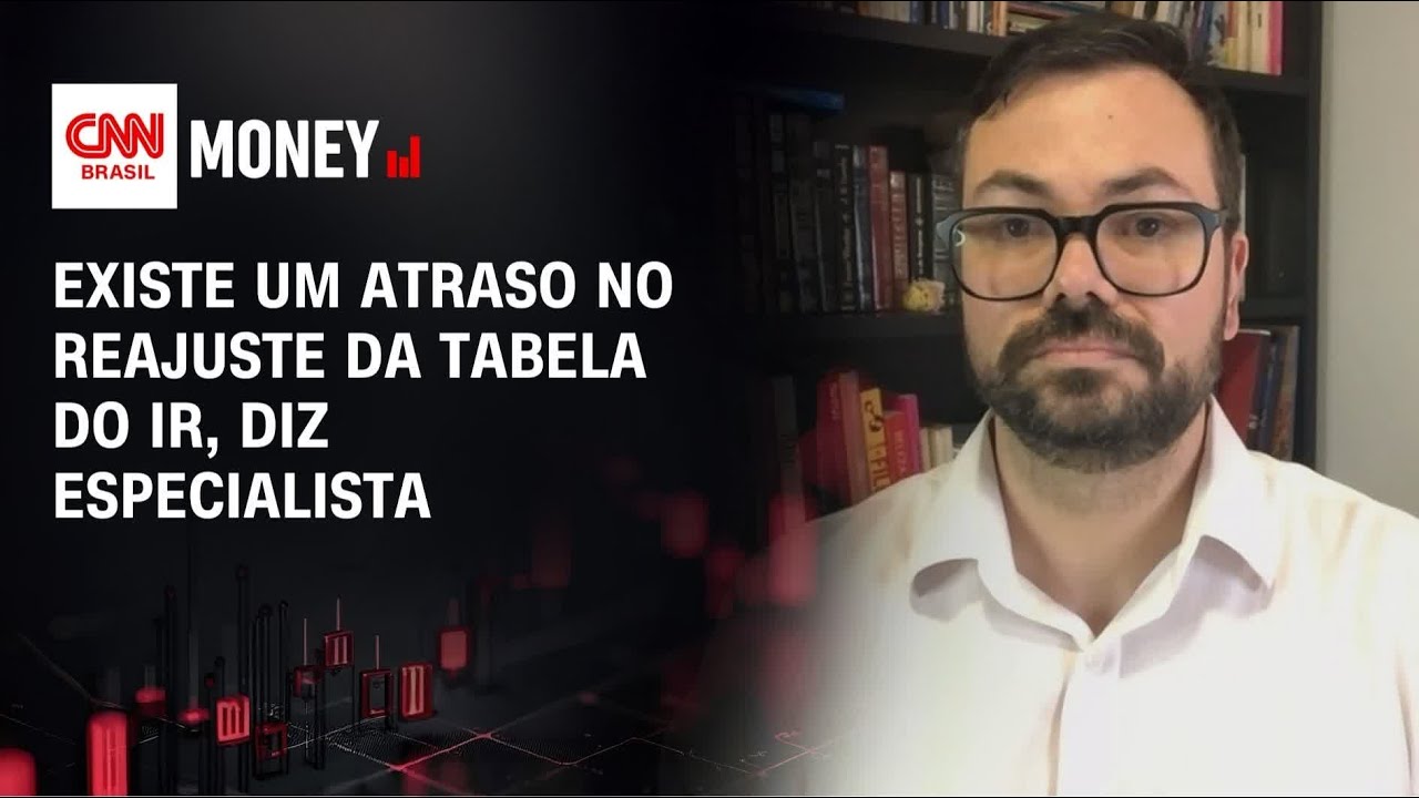 Existe um atraso no reajuste da tabela do IR, diz especialista | MONEY NEWS