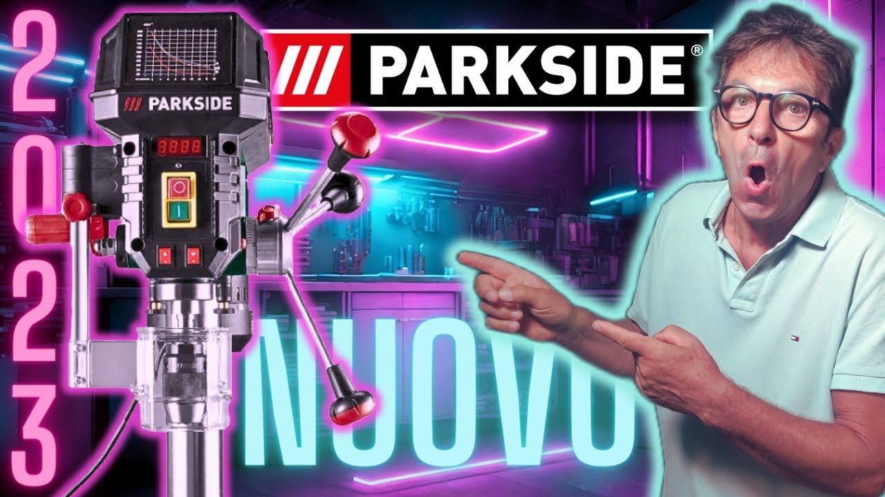 Nuovo trapano a colonna 2023 Parkside Lidl  PTBM 550 A1. #parkside #lidl #faidate