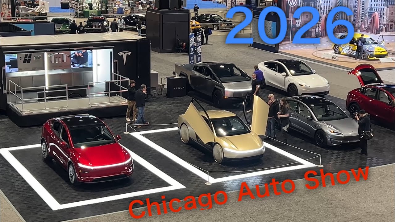 Tesla walkthrough at the 2026 Chicago Auto Show! #CAS2026 #tesla