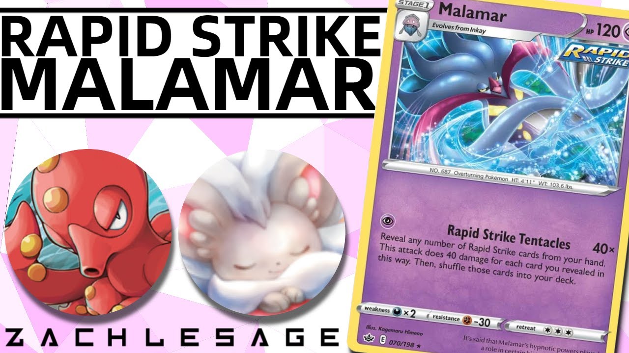 Malamar is the BEST Single Prize Card Attacker! | Pokemon TCG Chilling Reign