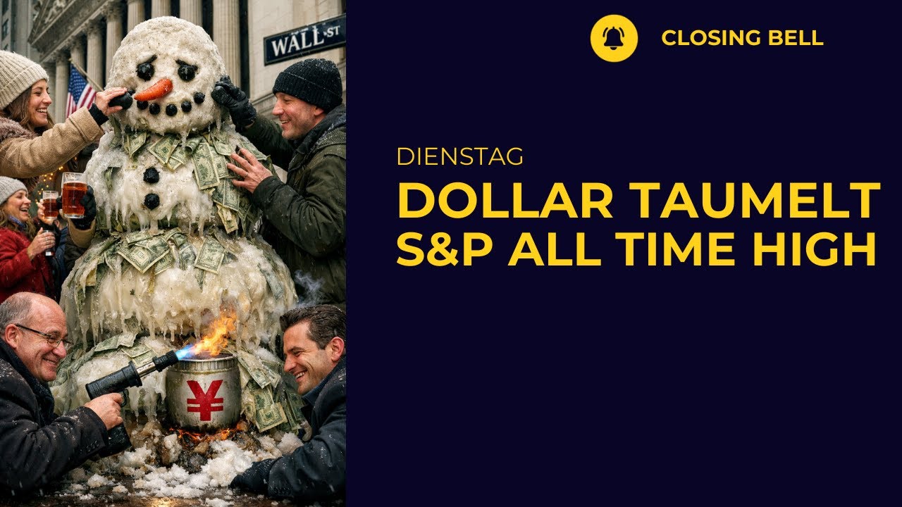 US $ Meltdown | Gesundheitsaktien Crash | Quartalszahlen Flut