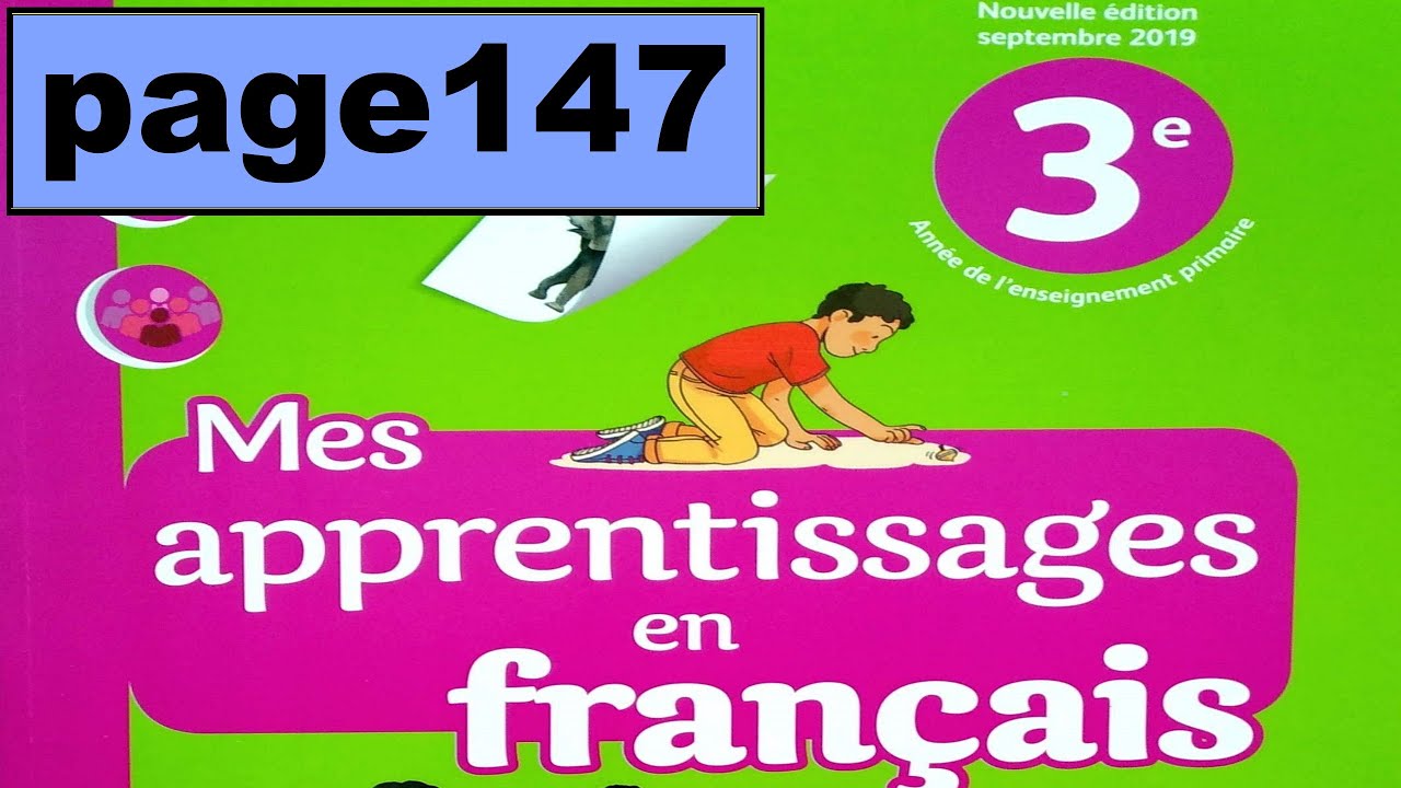 L'eau est précieuse page 147 Mes apprentissages en français 3AEP