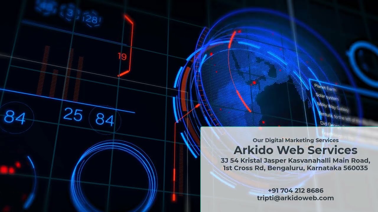 Web Design Krishnarajapura | Arkido Web Services #krishnarajapura #bangalore