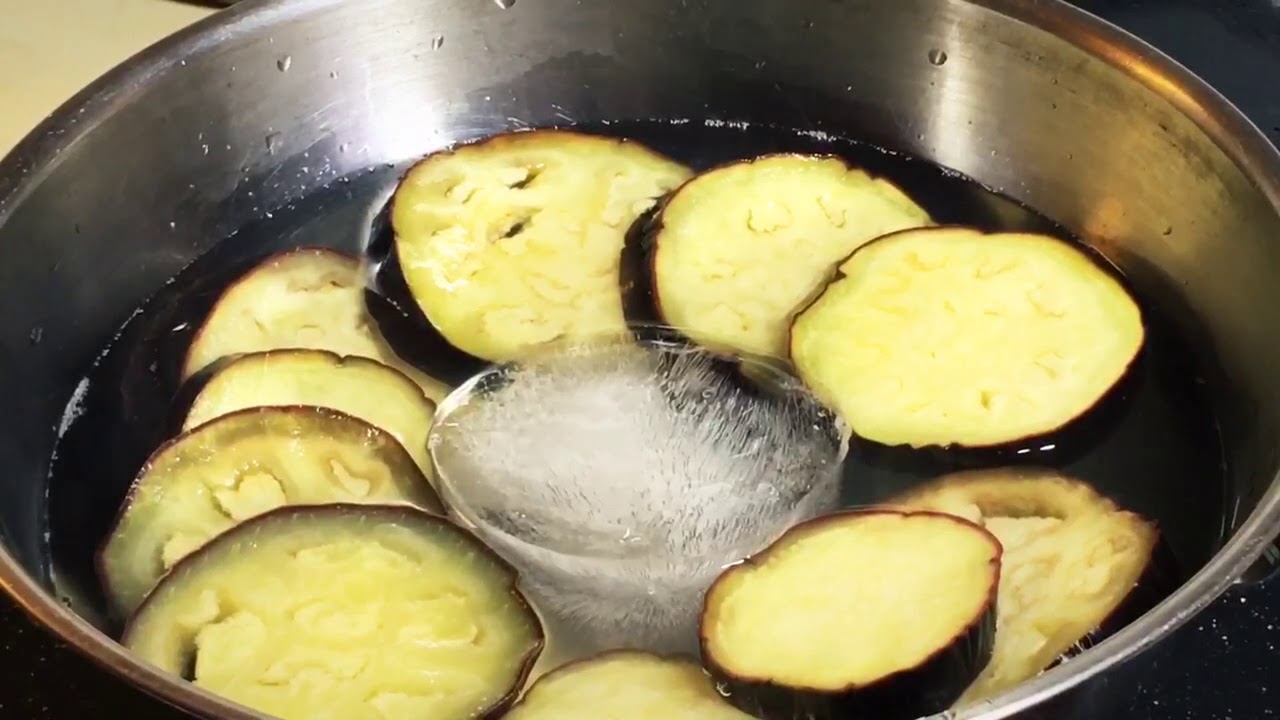 الطريقة الافضل لحفظ وتجميد الباذنجان/best way to freeze eggplant/ايمن حسن