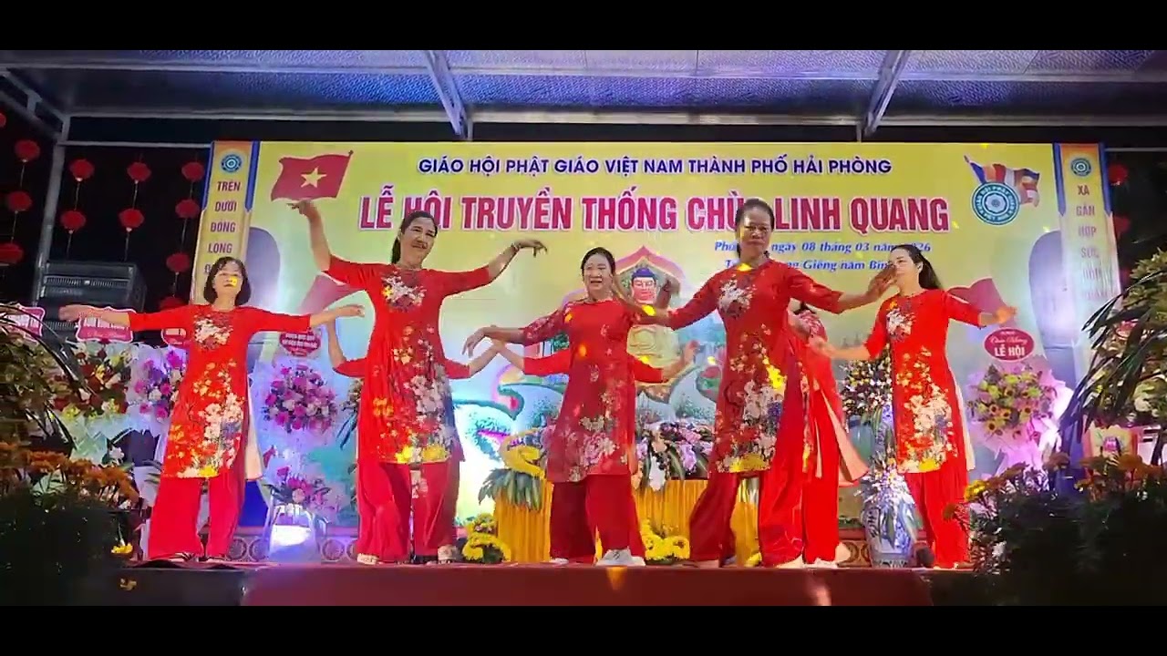 ĐOẢN XUÂN CA. CLB Tân Phú mừng lễ hội chùa Linh Quang (Kim Lương).